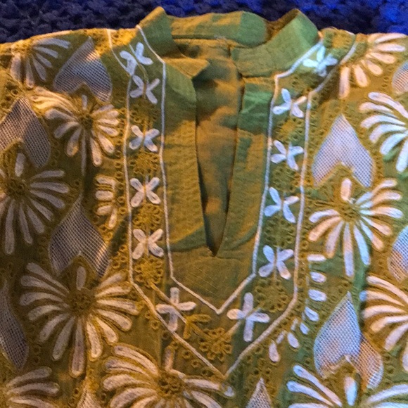 ‼️SOLD‼️$15 Gorgeous Cotton Tunic - Picture 4 of 4